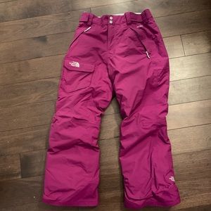 Girls’ North Face Snow Pants